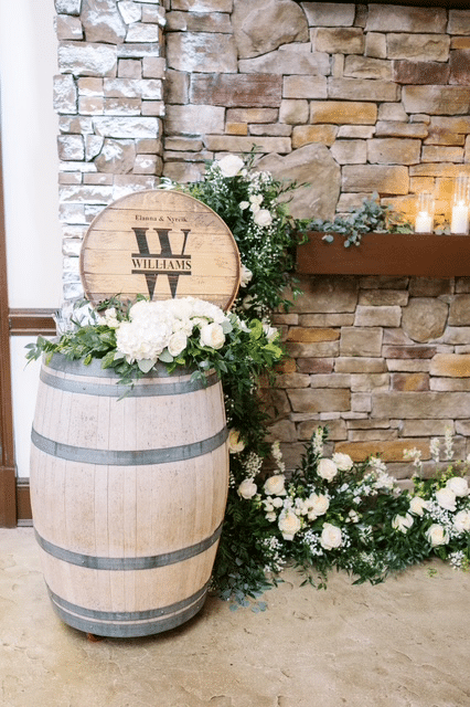 Wine Barrel in Winery - Vineyard venue in South Jersey.
